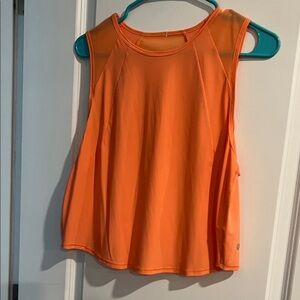 Lululemon Athletica Orange Tank Top